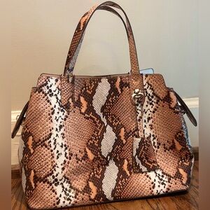 Brown Snake Print Women's Handbag — A New Day